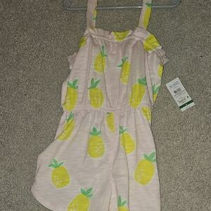Garanimals Pink and Yellow Pineapple Romper